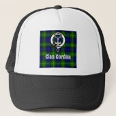 Clan Gordon Tartan Crest Trucker Pet (Voorkant)