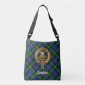 Clan Gordon Tartan Crossbody Tas (Voorkant)