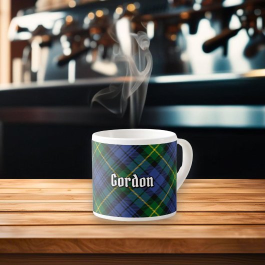 Clan Gordon Tartan Espresso Kop
