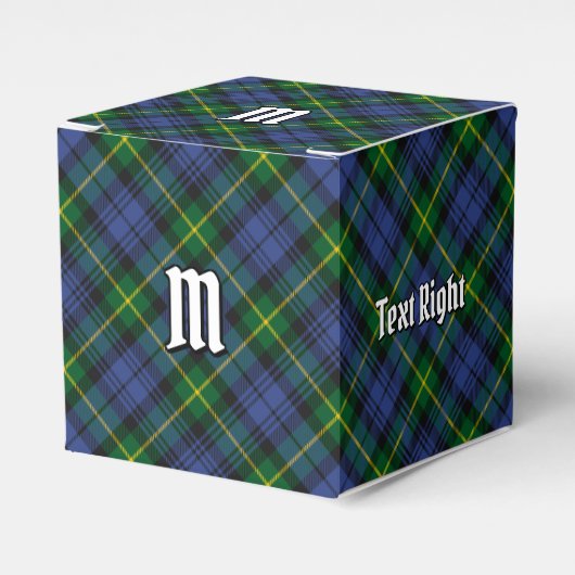 Clan Gordon Tartan Favor Box Bedankdoosjes (Voorkant Zijde)