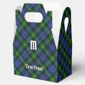 Clan Gordon Tartan Favor Box Bedankdoosjes (Geopend)