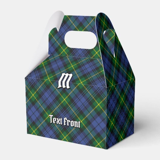 Clan Gordon Tartan Favor Box Bedankdoosjes (Voorkant Zijde)