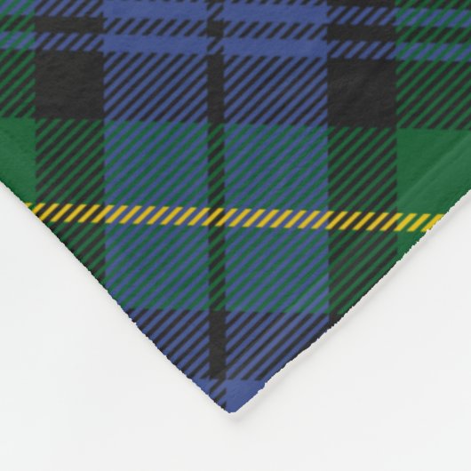 Clan Gordon Tartan Fleece Blanket (Hoek)