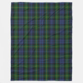 Clan Gordon Tartan Fleece Blanket Deken (Voorkant)