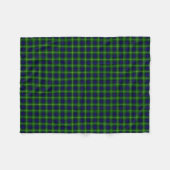 Clan Gordon Tartan Fleece Deken (Voorkant (Horizontaal))