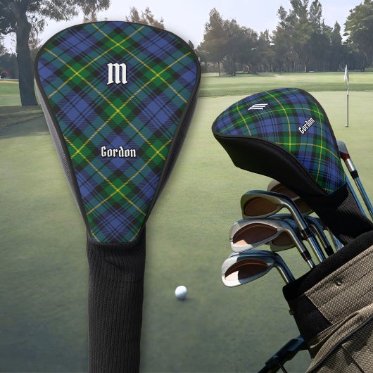 Clan Gordon Tartan Golf Head Hoesje Golfheadcover