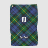Clan Gordon Tartan Golf Towel Golfhanddoek (Voorkant)