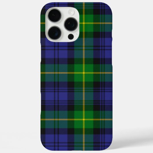 Clan Gordon Tartan iPhone Case (Achterkant)