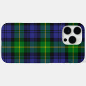 Clan Gordon Tartan iPhone Case (Achterkant (horizontaal))