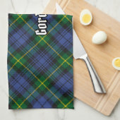 Clan Gordon Tartan Kitchen Towel Theedoek (Quarter Fold)