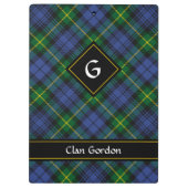 Clan Gordon Tartan Klembord (Achterkant)