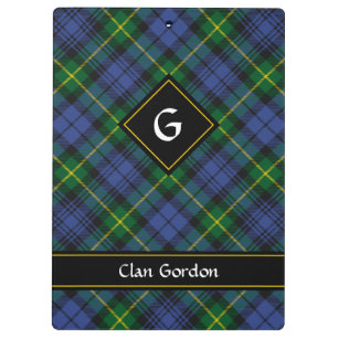 Clan Gordon Tartan Klembord