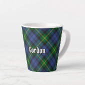 Clan Gordon Tartan Latte Mok (Rechterhoek)