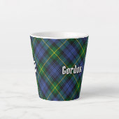 Clan Gordon Tartan Latte Mok (Voorkant)