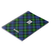Clan Gordon Tartan Notitieboek (Linkerzijde)