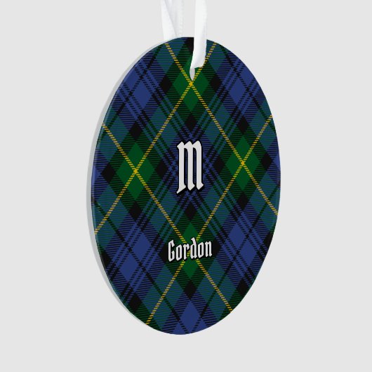 Clan Gordon Tartan Ornament (voorkant)