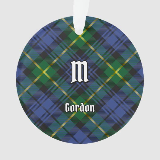 Clan Gordon Tartan Ornament (voorkant)