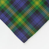 Clan Gordon Tartan Pset Fleece Deken (Hoek)