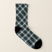 Clan Gordon Tartan Pset Green White Pattern Sokken (Rechts - buiten)