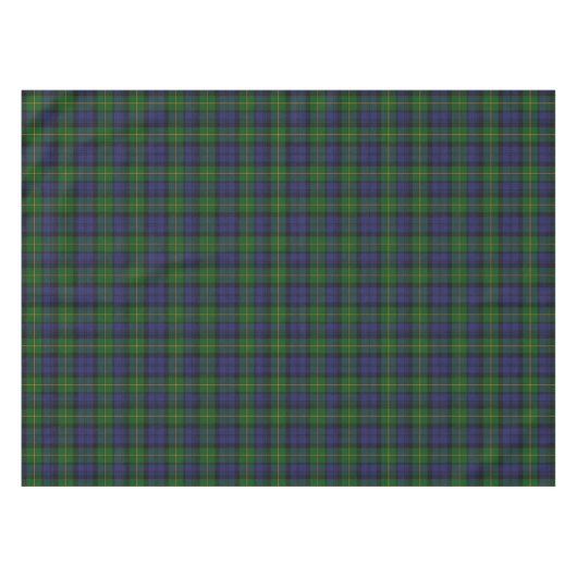 Clan Gordon Tartan Pset Table Cloth Tafelkleed (Voorkant (Horizontaal))