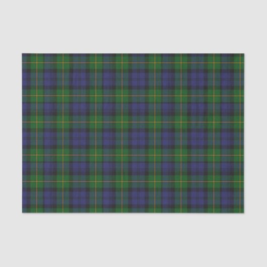 Clan Gordon Tartan Pset Tissue Paper Tissuepapier (Voorkant)