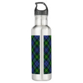 Clan Gordon Tartan Roestvrij stalen flesje Waterfles (Achterkant)