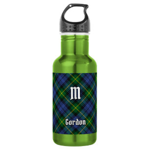 Clan Gordon Tartan RVS Waterfles