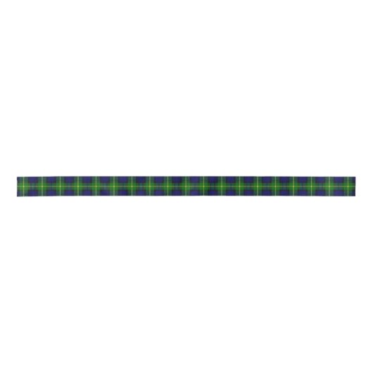 Clan Gordon Tartan Satijnen Lint (Voorkant)