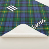 Clan Gordon Tartan Sherpa Blanket Deken (3/4)