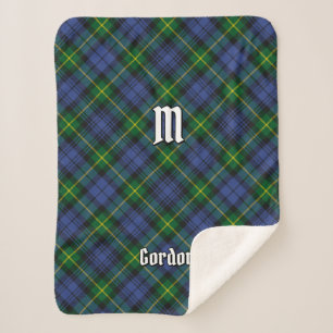 Clan Gordon Tartan Sherpa Deken