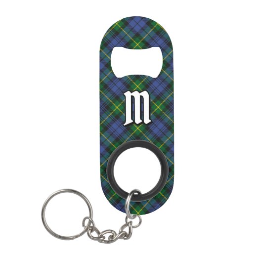 Clan Gordon Tartan Sleutelhanger Mini Flessenopener (Voorkant)