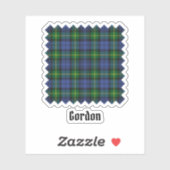 Clan Gordon Tartan Sticker (Vel)