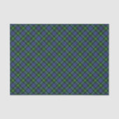 Clan Gordon Tartan Tissue Paper Tissuepapier (Voorkant)