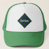 Clan Gordon Tartan Trucker Hat Pet (Voorkant)
