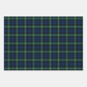 Clan Gordon Tartan Variaties Inpakpapier Vel (Voorkant)