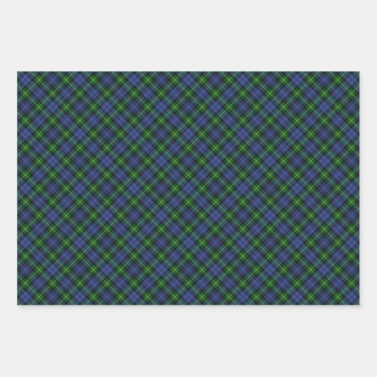 Clan Gordon Tartan Wrapping Paper Sheets (Voorkant 2)
