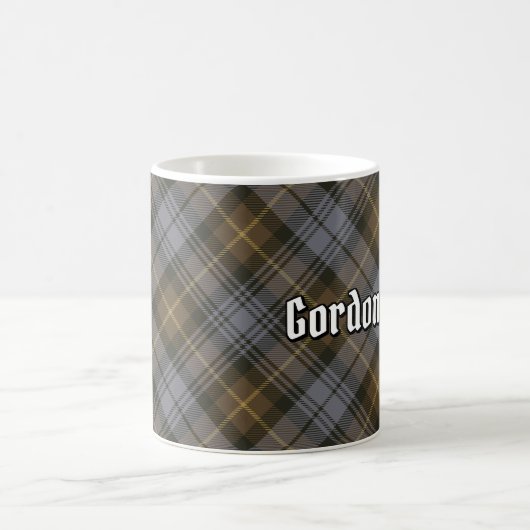 Clan Gordon Weathered Tartan Coffee Mok (Center)