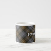 Clan Gordon Weathered Tartan Espresso Cup Espresso Kop (Voorkant)