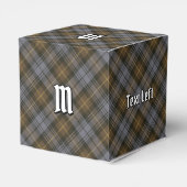 Clan Gordon Weathered Tartan Favor Box Bedankdoosjes (Achterkant)