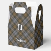 Clan Gordon Weathered Tartan Favor Box Bedankdoosjes (Geopend)