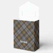 Clan Gordon Weathered Tartan Favor Box Bedankdoosjes (Geopend)