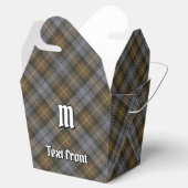 Clan Gordon Weathered Tartan Favor Box Bedankdoosjes (Geopend)