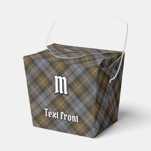 Clan Gordon Weathered Tartan Favor Box Bedankdoosjes (Voorkant Zijde)