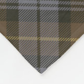 Clan Gordon Weathered Tartan Fleece Blanket Deken (Hoek)