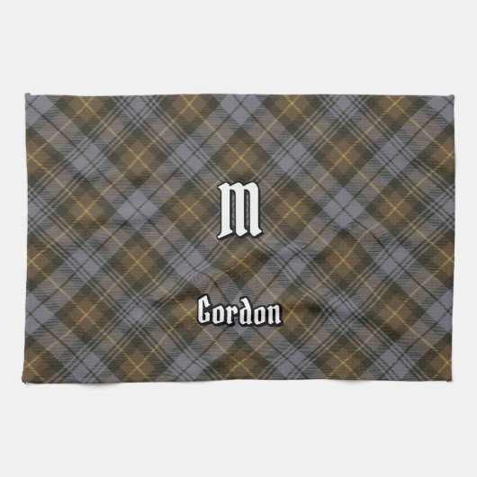 Clan Gordon Weathered Tartan Kitchen Towel Theedoek (Horizontaal)