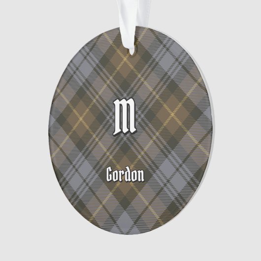 Clan Gordon Weathered Tartan Ornament (voorkant)