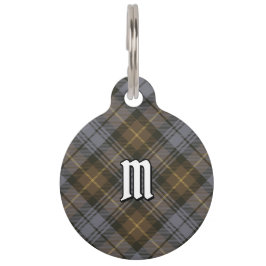 Clan Gordon Weathered Tartan Pet ID Tag Huisdierpenning