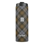 Clan Gordon Weathered Tartan Thermal Tumbler Thermosbeker (Voorkant)