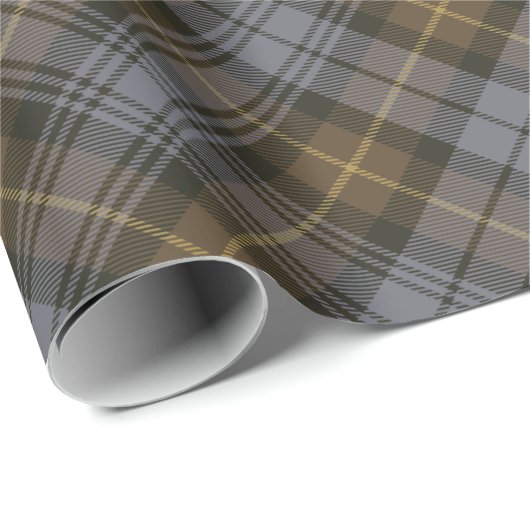 Clan Gordon Weathered Tartan Wrapping Paper Cadeaupapier (Rol Hoek)