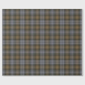 Clan Gordon Weathered Tartan Wrapping Paper Cadeaupapier (Vlak)